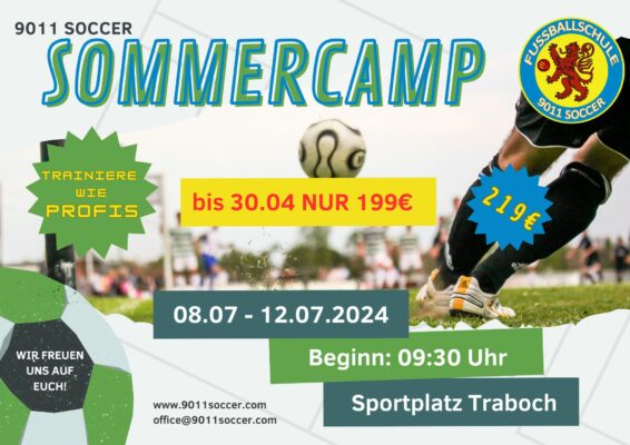 9011 Soccer Sommercamp in Traboch